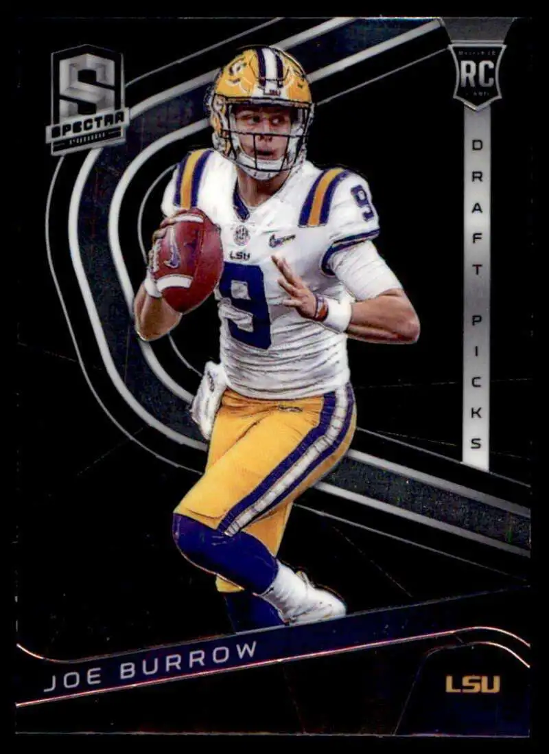 NFL 2020 Panini Chronicles Draft Picks Spectra Joe Burrow #1 [Rookie]