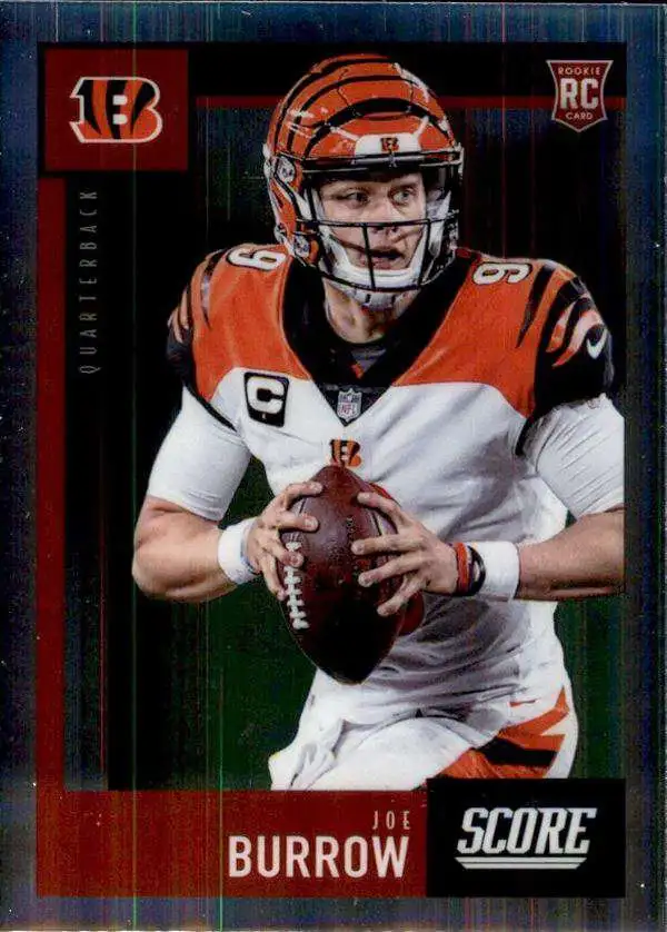 JOE BURROW 2020 CHRONICLES SCORE UPDATE ROOKIE #441 RC