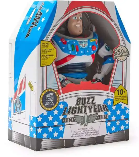 I*A様 TOY STORY Buzz Lightyear 星条旗 Ver． Buzz Lightyear Talking Action Figure – Toy Story – 250th