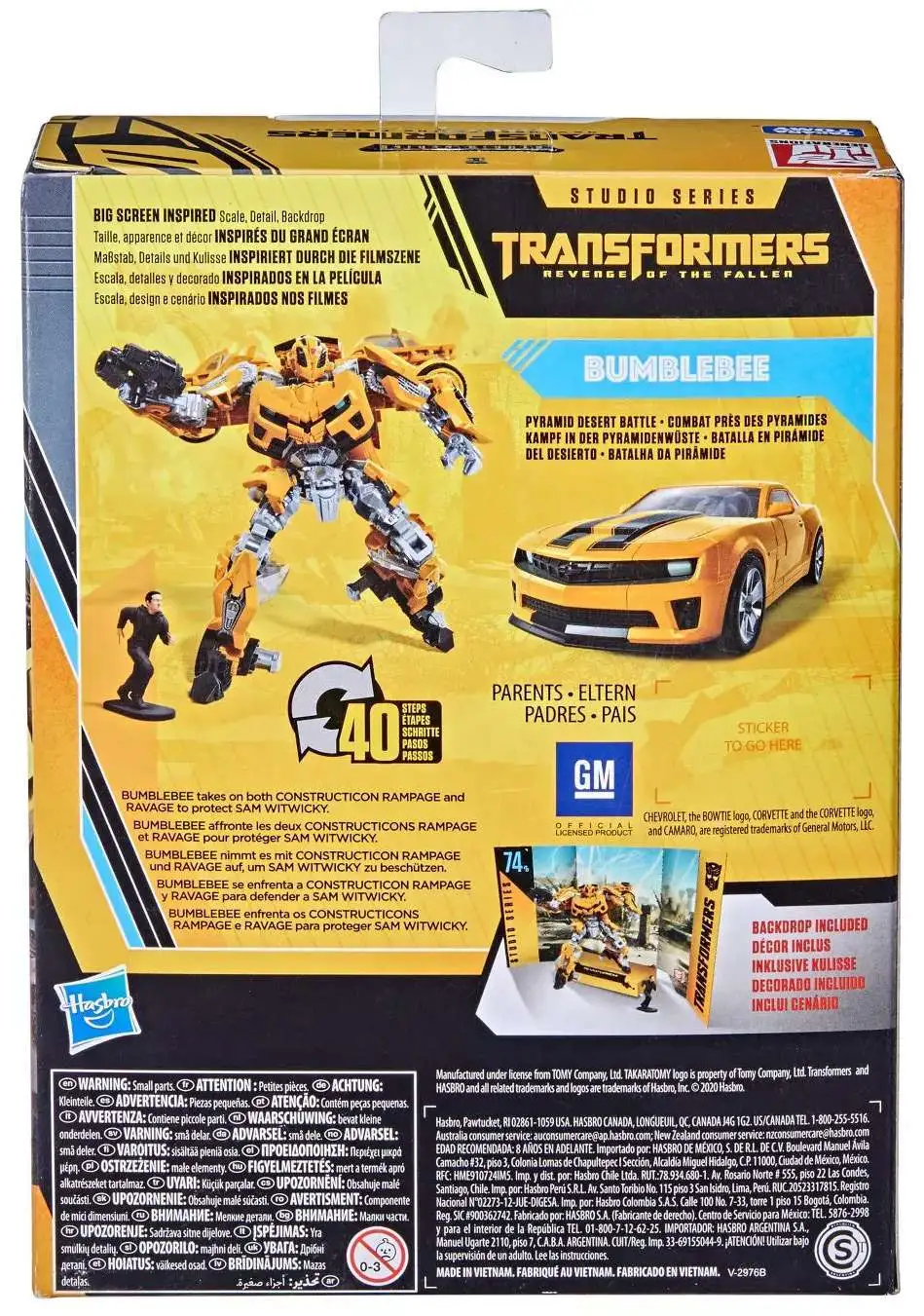 Transformers Studio Series #74 BB Buzzworthy Bumblebee New 2021 Hasbro Figure 