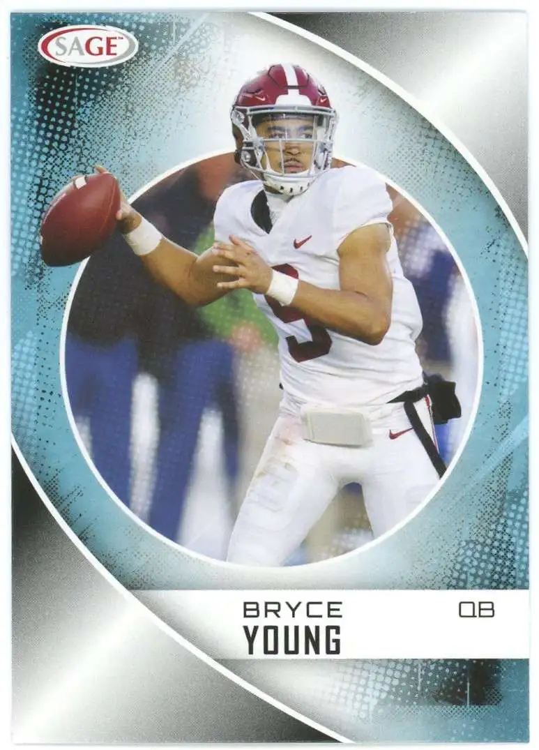 2022 Leaf Draft Bryce Young #02 RC - 2023 #1 Draft Pick Carolina