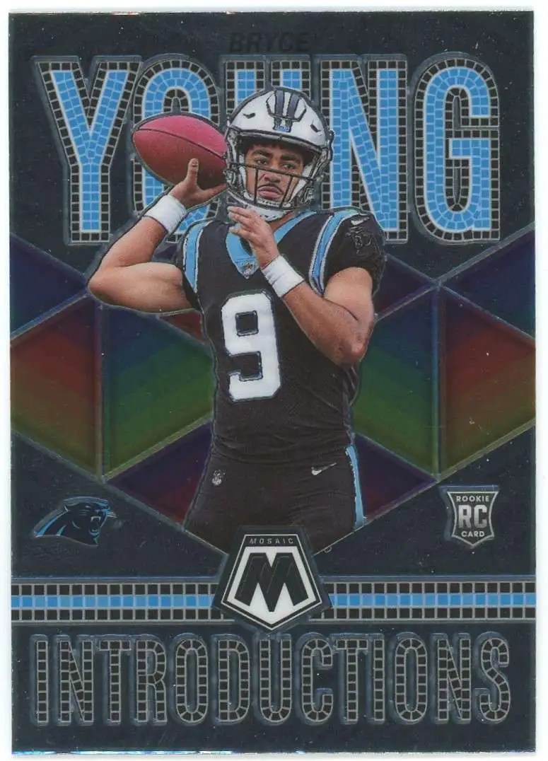 NFL 2023 Panini Mosaic Bryce Young I-1 [Rookie, Introductions]