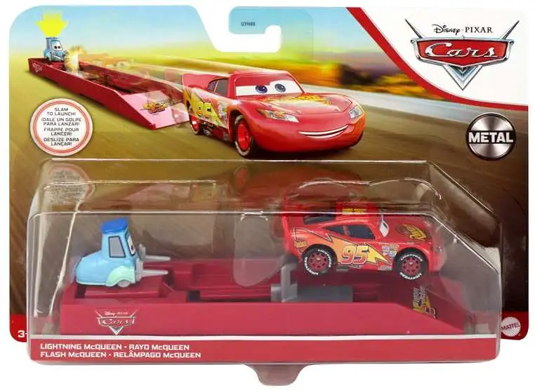 Pixar Cars Cars 3 Lightning McQueen 155 Launcher 2021 - ToyWiz