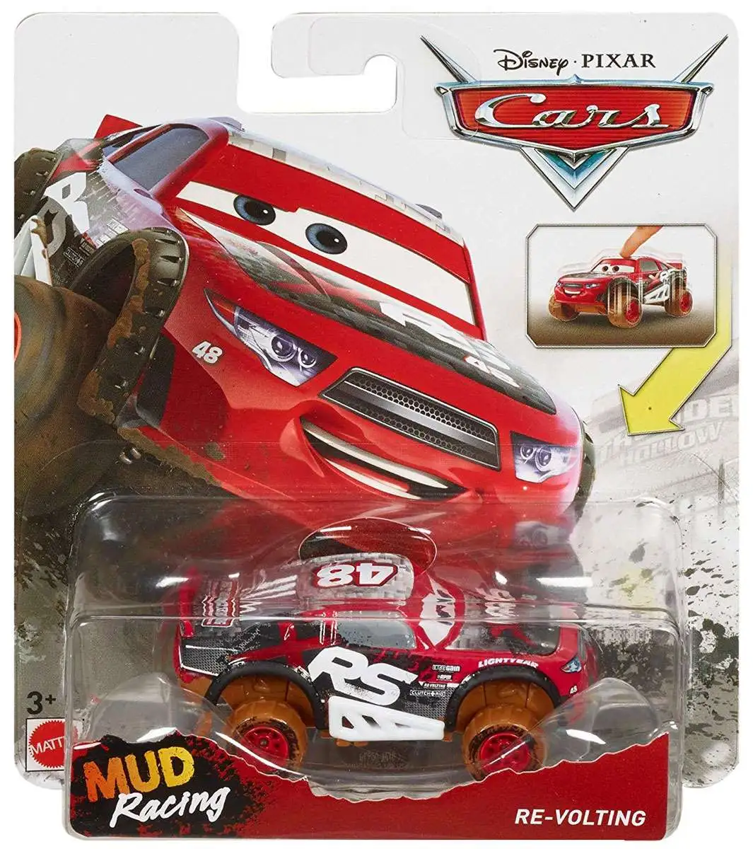 Disney / Pixar Cars Cars 3 XRS Mud Racing Re-Volting Diecast Car