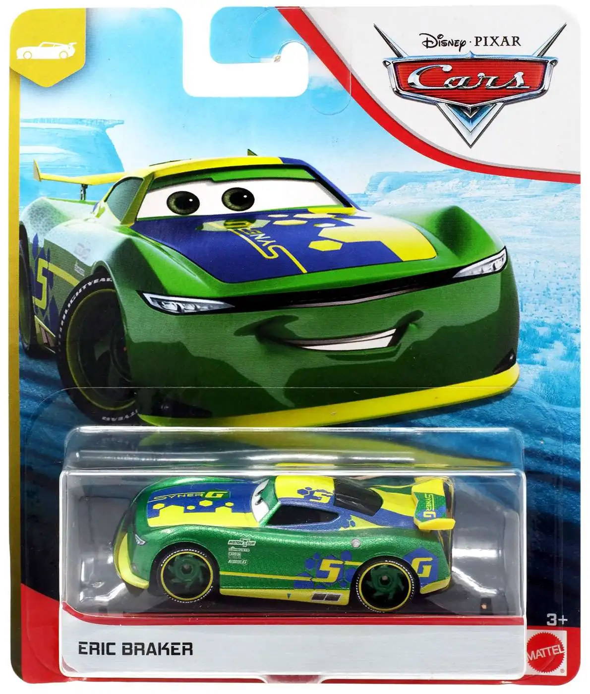Disney Pixar Mattel Eric Braker & Barry DePedal 1:55 Diecast Vehicle 