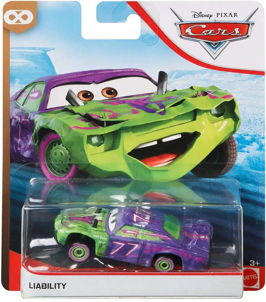 Disney Pixar Cars 3 liability 77 Thunder Hollow DIECAST 1/55 metal blister nuevo 