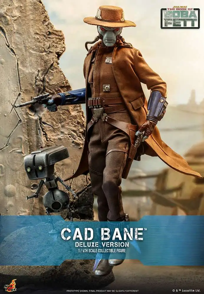 Star Wars The Book of Boba Fett Cad Bane Collectible Figure TMS080 [Deluxe Version] (Pre-Order ships January 2024)