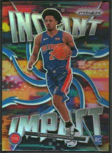 NBA 2021 Prizm Basketball Rookie Cade Cunningham #1 [Silver Instant Impact]