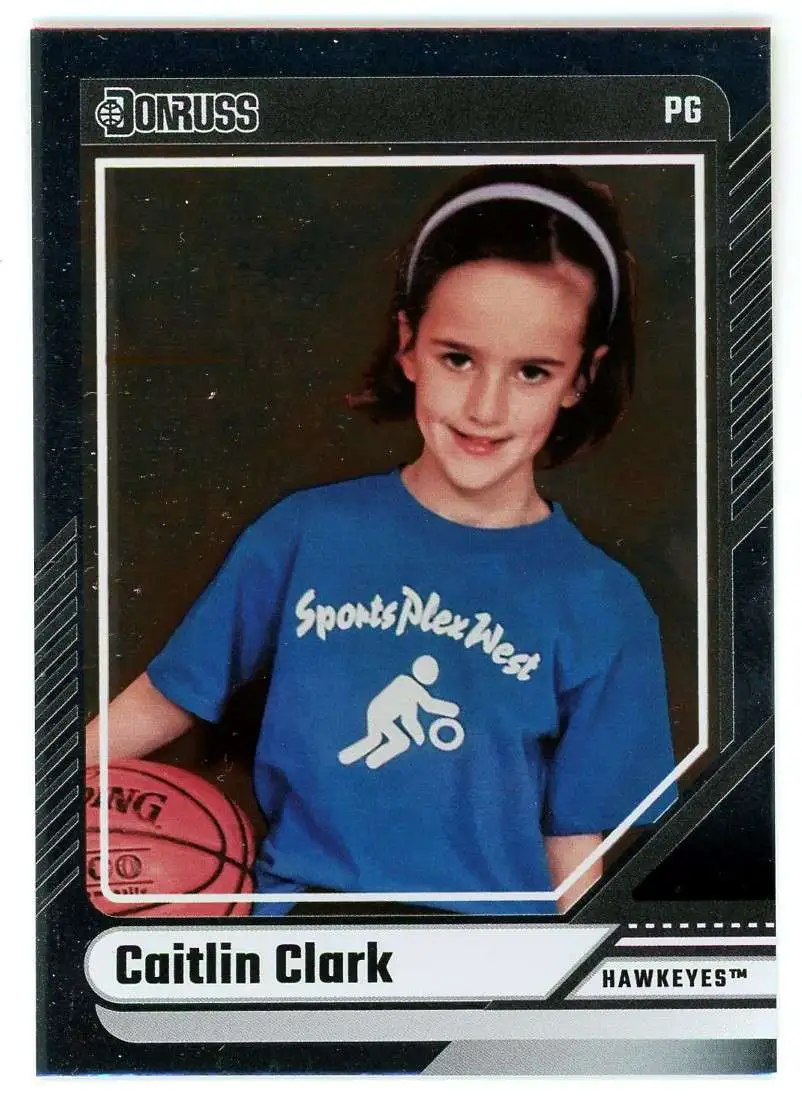 WNBA 2024 Panini Caitlin Clark Collection Metalized Caitlin Clark #18