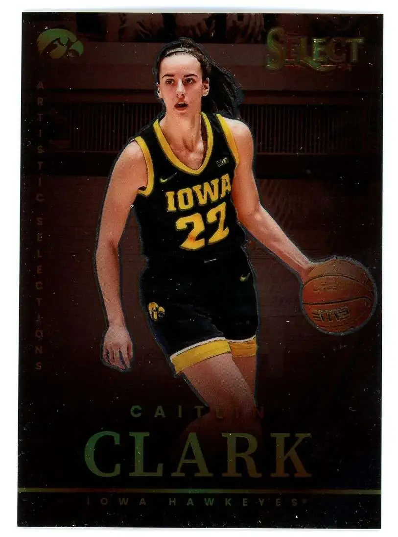 WNBA 2024 Panini Caitlin Clark Collection Select Artistic Impressions Caitlin Clark AS1