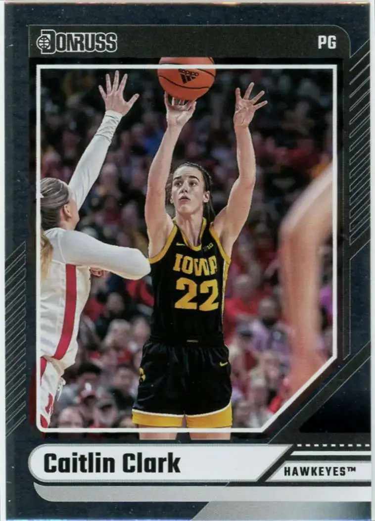 NCAA 2024 Panini Caitlin Clark Collection Metalized Donruss Caitlin Clark #9