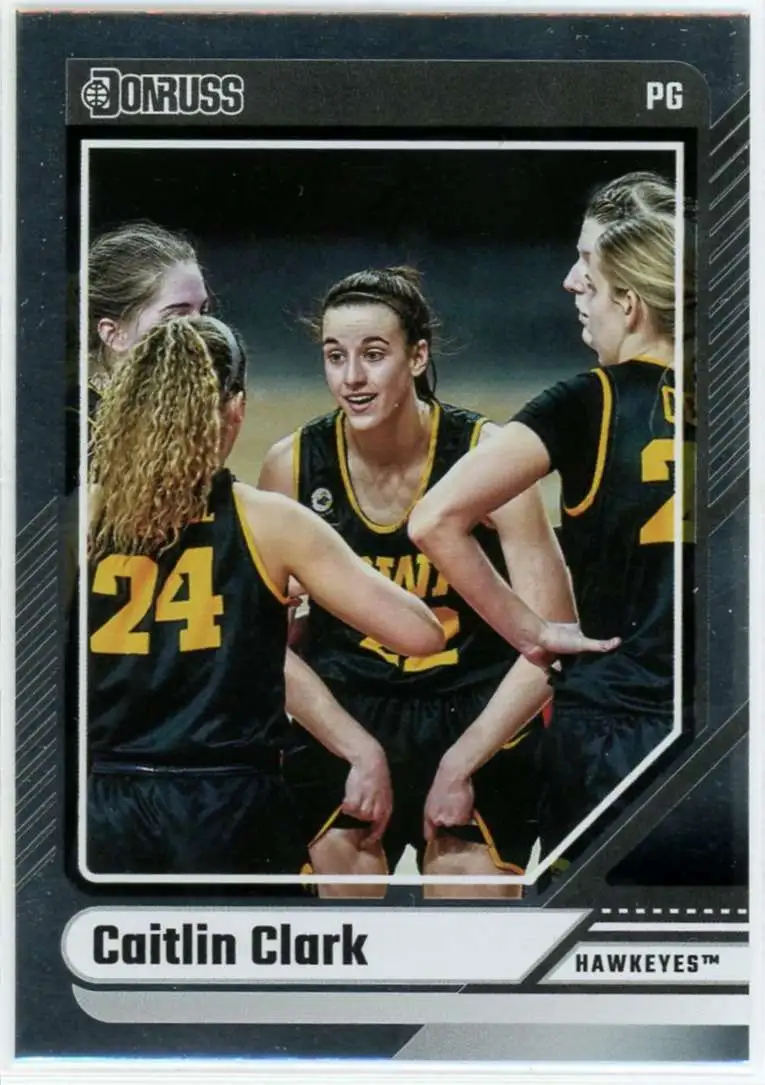 NCAA 2024 Panini Caitlin Clark Collection Metalized Donruss Caitlin Clark #2