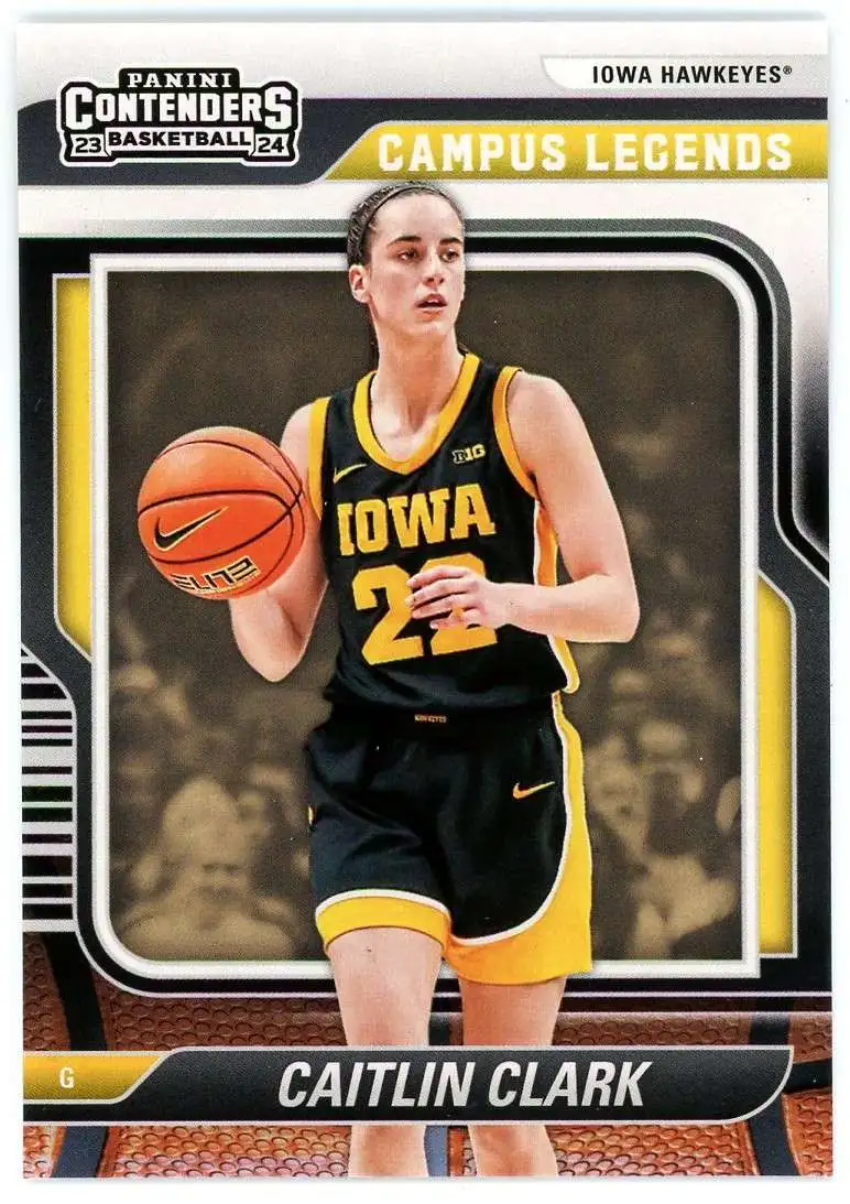 WNBA 2024 Panini Caitlin Clark Collection Campus Legends Caitlin Clark CL1