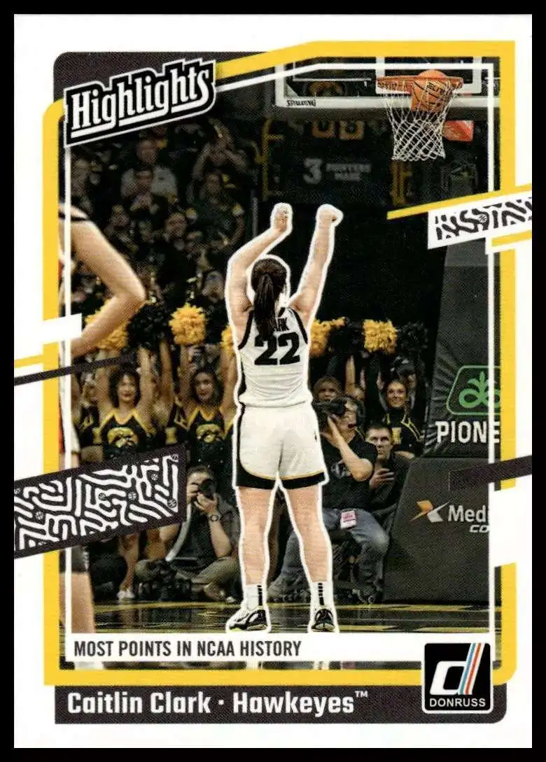 WNBA 2024 Panini Caitlin Clark Collection Highlights Caitlin Clark H11