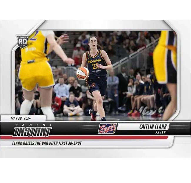 WNBA Indiana Fever 2024 Instant Basketball Caitlin Clark #35 [Rookie, Raises the Bar with First 30-Spot]