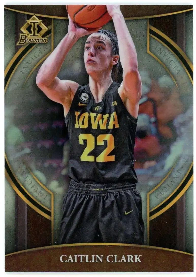 WNBA 2022-23 Bowman Chrome University Invicta Caitlin Clark BI-15
