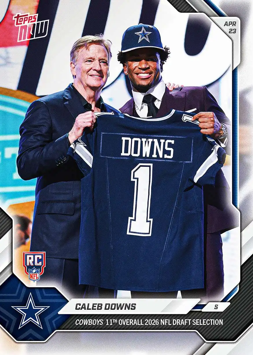 NFL 2026 NOW Football Caleb Downs CDOW [Rookie]