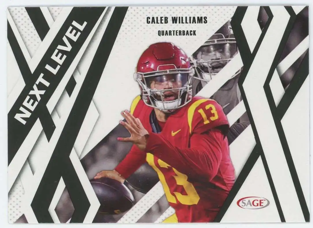 NFL 2024 Sage High Series Black Next Level Caleb Williams #88 [Rookie]