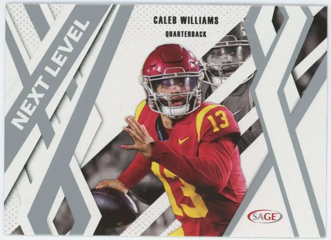 NFL 2024 Sage High Series Silver Next Level Caleb Williams #88 [Rookie]