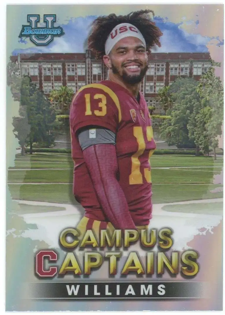 NFL 2022 Bowman's Best University Caleb Williams CC2 [Rookie, Campus Captains]