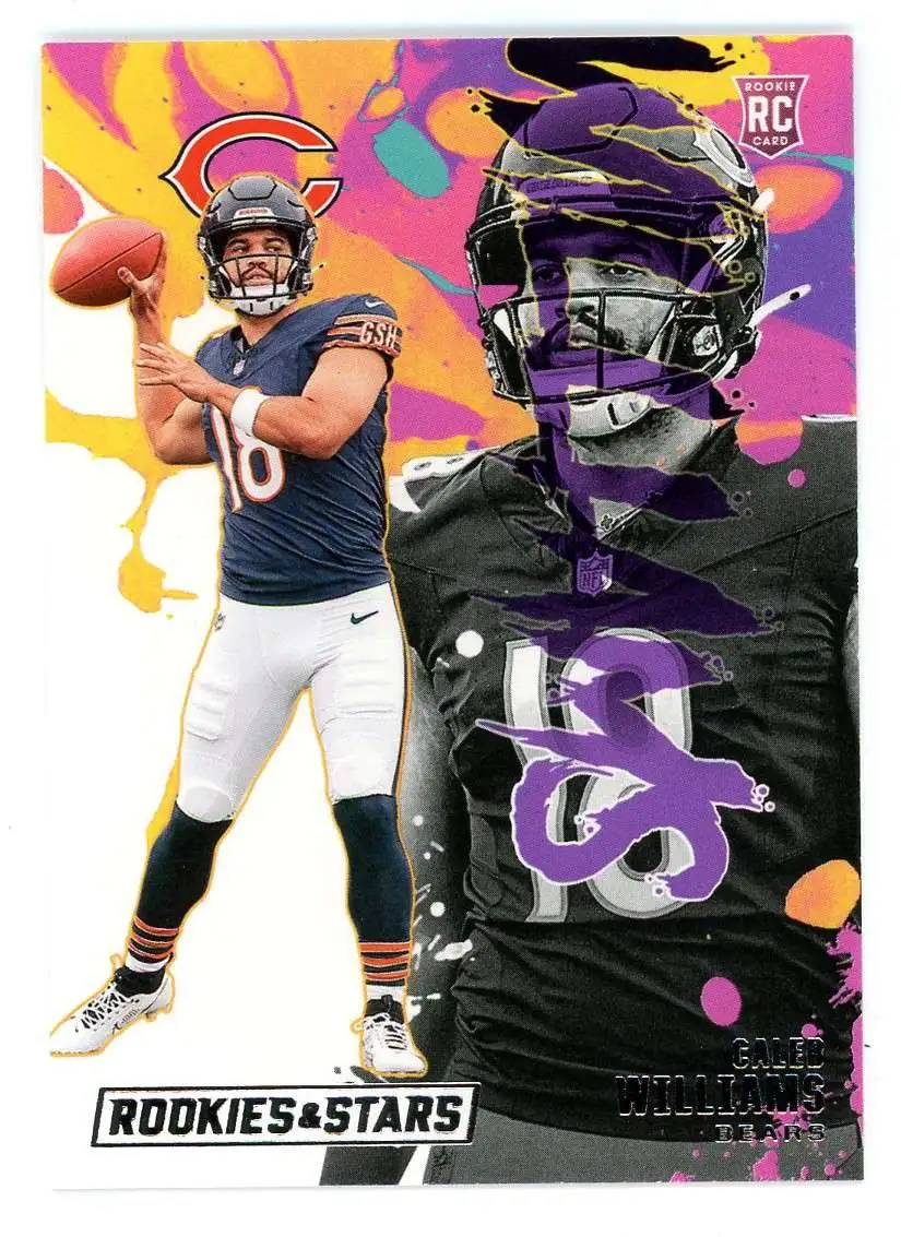 NFL 2024 Panini Rookies & Stars Football Rookie Exclusive Caleb Williams RE-CWS [Rookie]