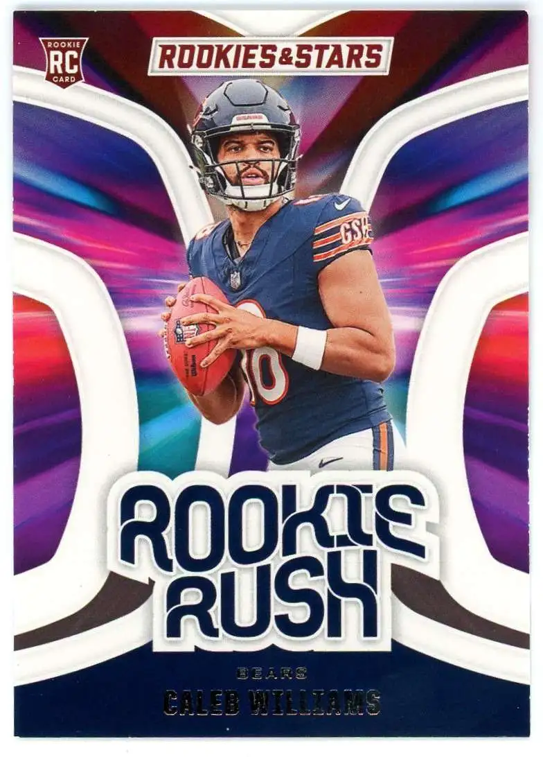 NFL 2024 Panini Rookies & Stars Football Rookie Rush Caleb Williams RR-CWS [Rookie]