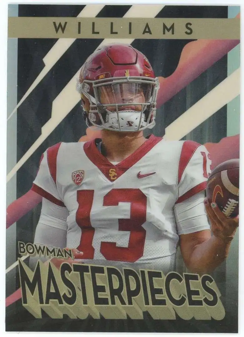 NFL 2022 Bowmans Best University Single Card Caleb Williams FS-4  Pre-Rookie, Fight Song - ToyWiz