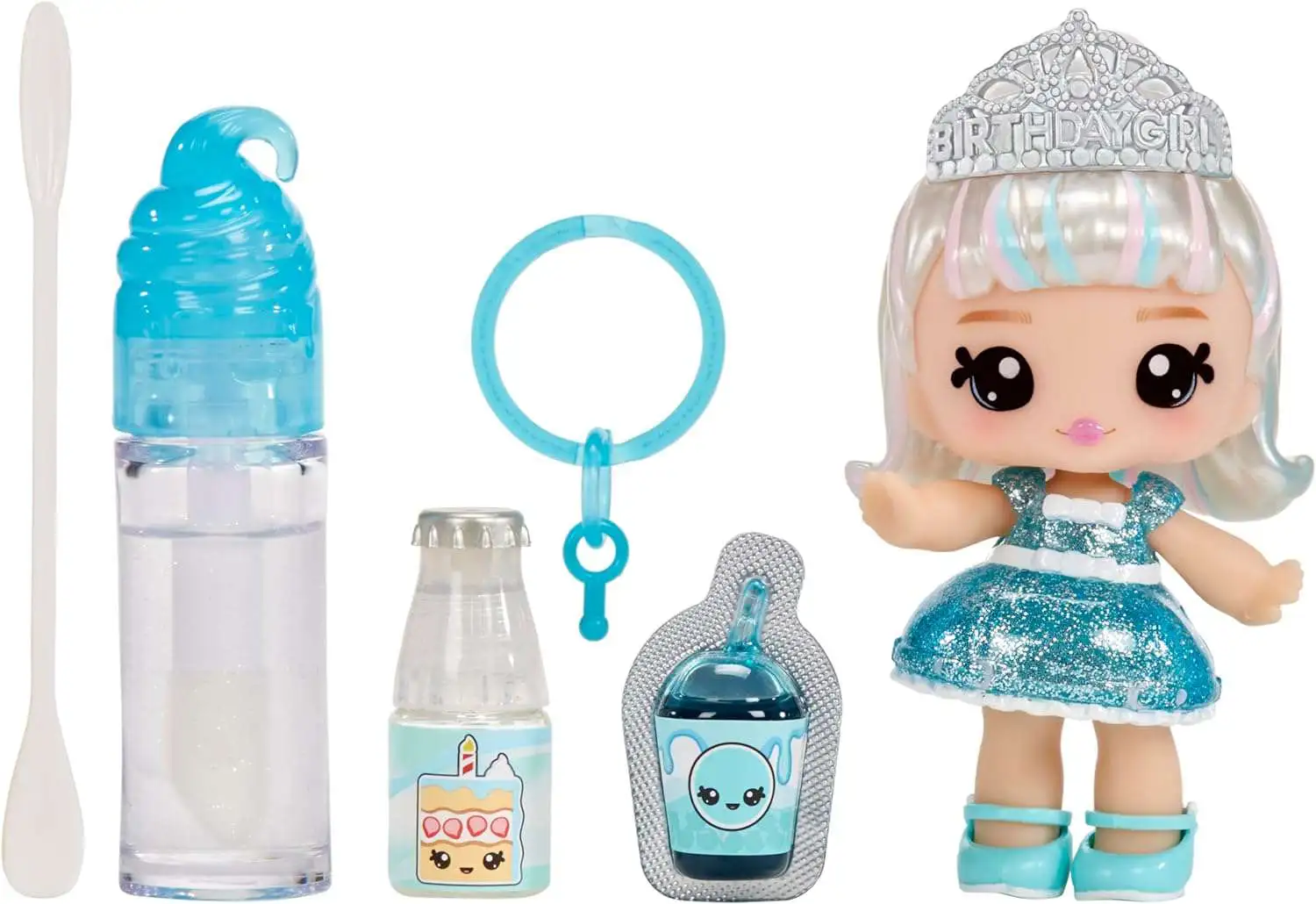 Yummiland Make Lipgloss Callie Birthday Cake Doll [Scented!, Loose]