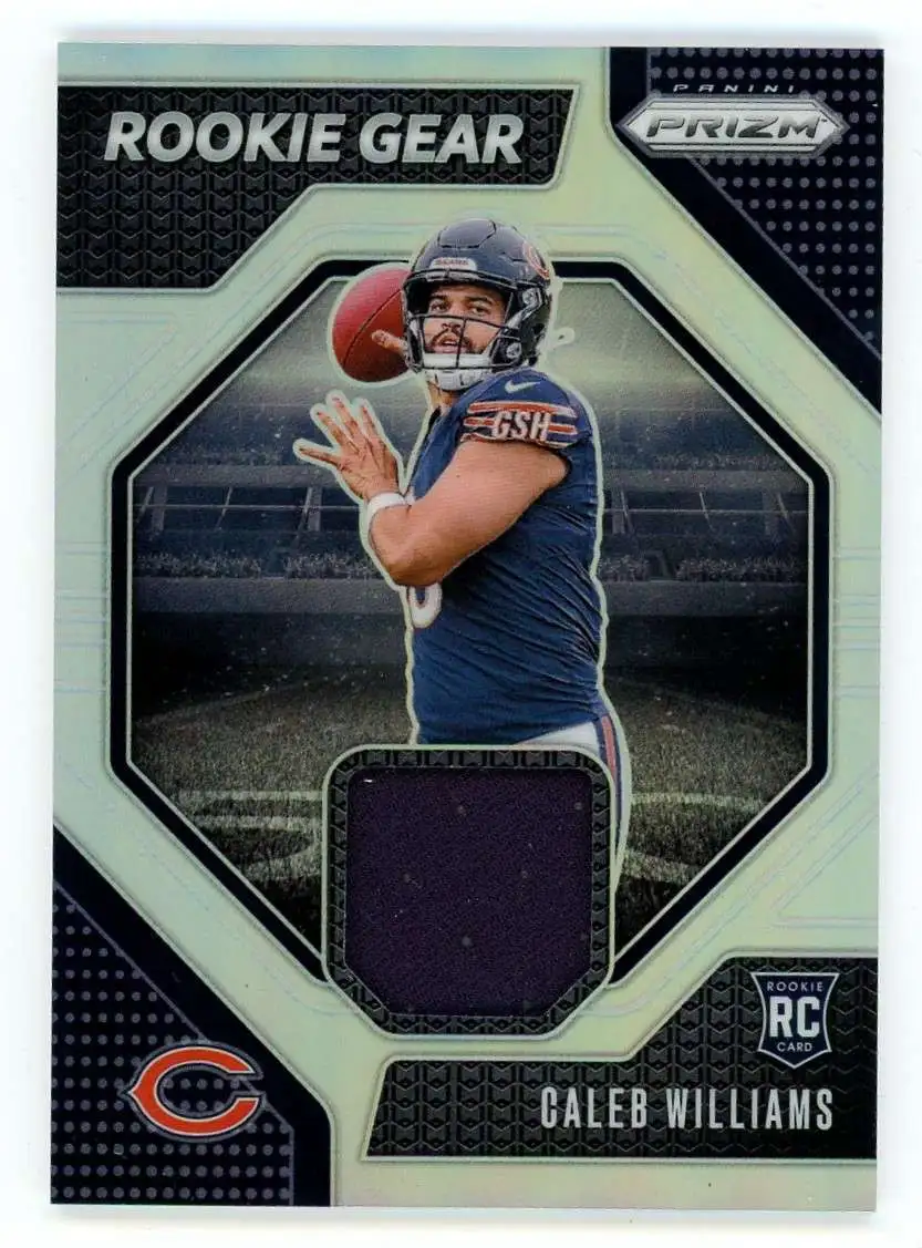 NFL 2024 Panini Prizm Football Single Card Rookie Gear Caleb Williams ...