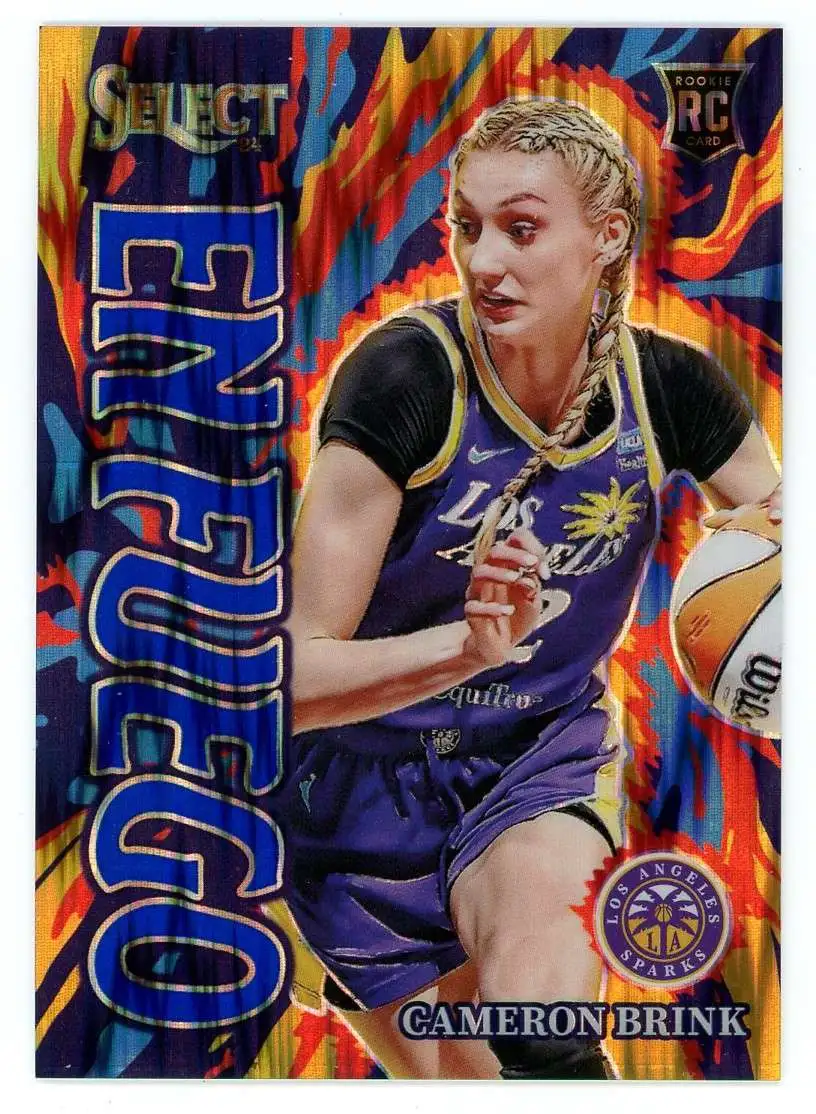 WNBA 2024 Panini WNBA Select Basketball Single Card Blue Flash
