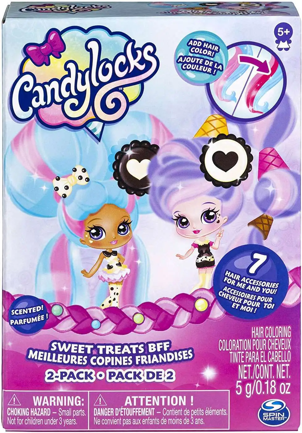 Candylocks Sweet Treats BFF 2 Pack Collectable Doll NEW 