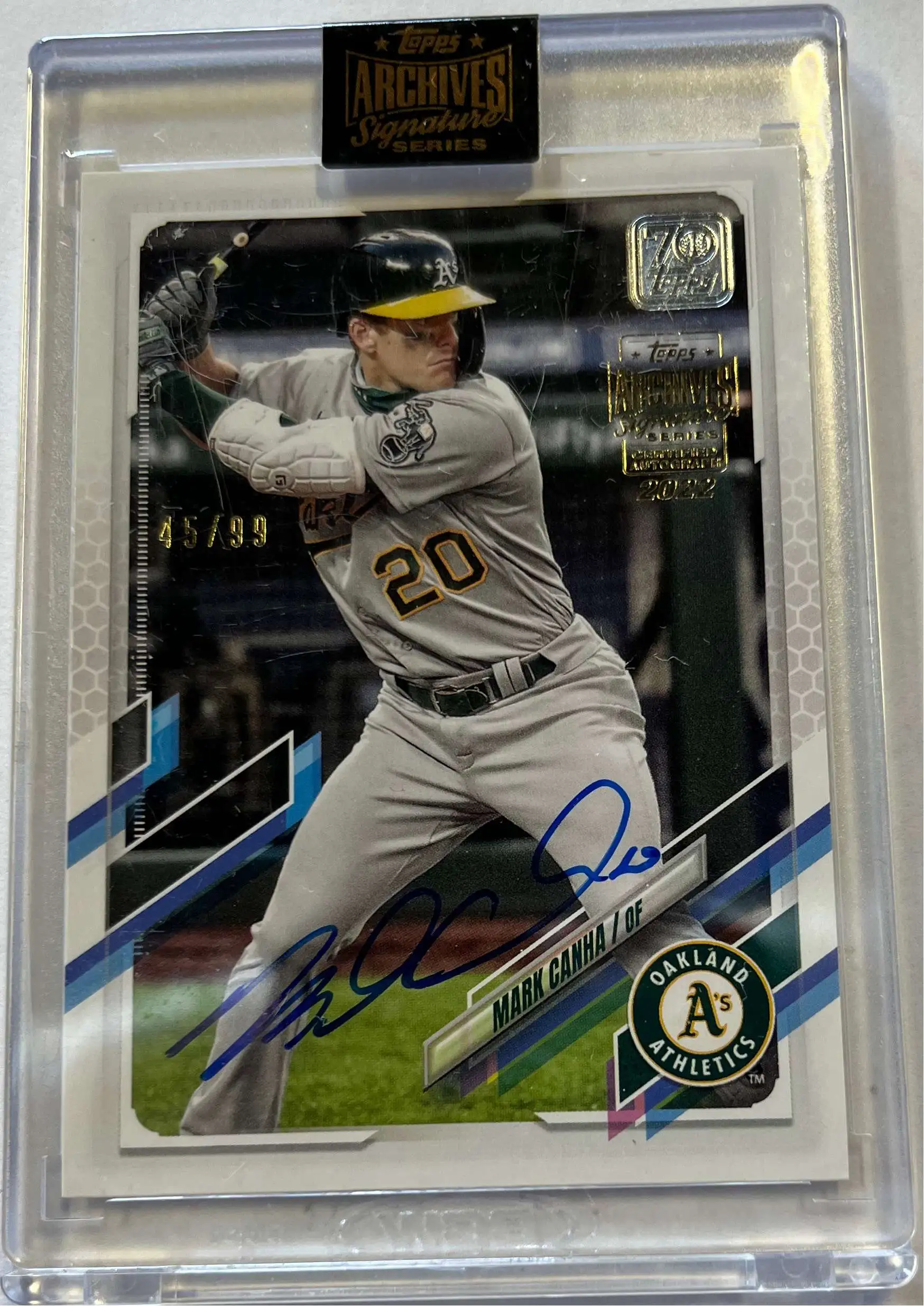 2022 Topps Now Road to Opening Day Oakland Athletics Baseball - Gallery