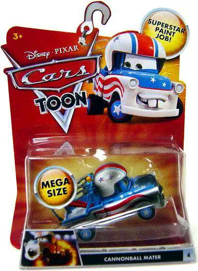 Disney / Pixar Cars Cars Toon Deluxe Oversized Cannonball Mater Diecast Car