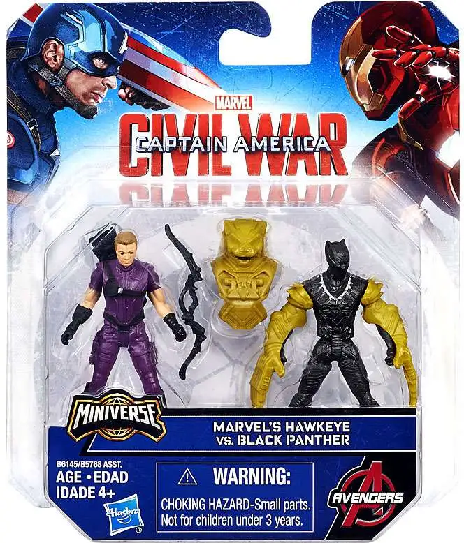 Captain America civil war Ant Man & WINTER SOLDIER 2.5 pouces Mini Figure 2-Pack 