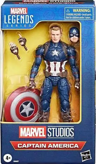 Avengers Endgame Marvel Legends Captain America Action Figure [Endgame] (Pre-Order ships April)