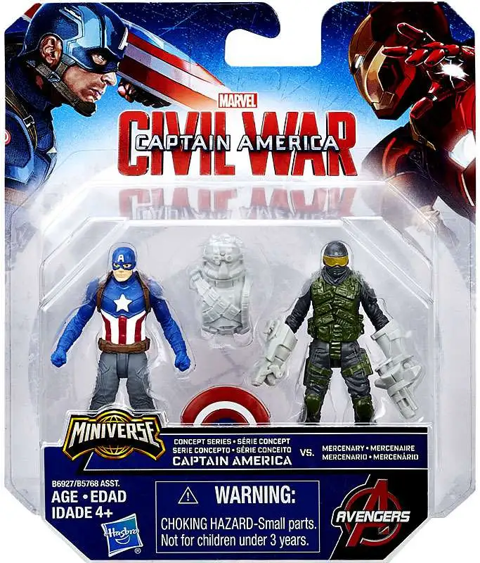 Civil War Marvel's Captain America 2.5-Inch Mini Figure 