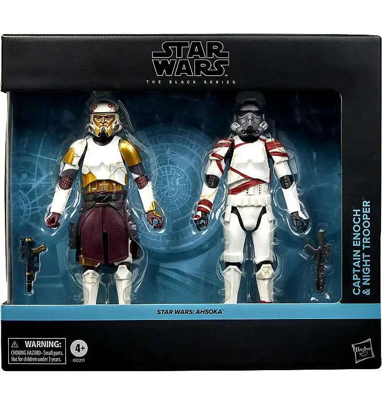 Star Wars Ahsoka Black Series Captain Enoch & Night Trooper Exclusive Action Figure 2-Pack