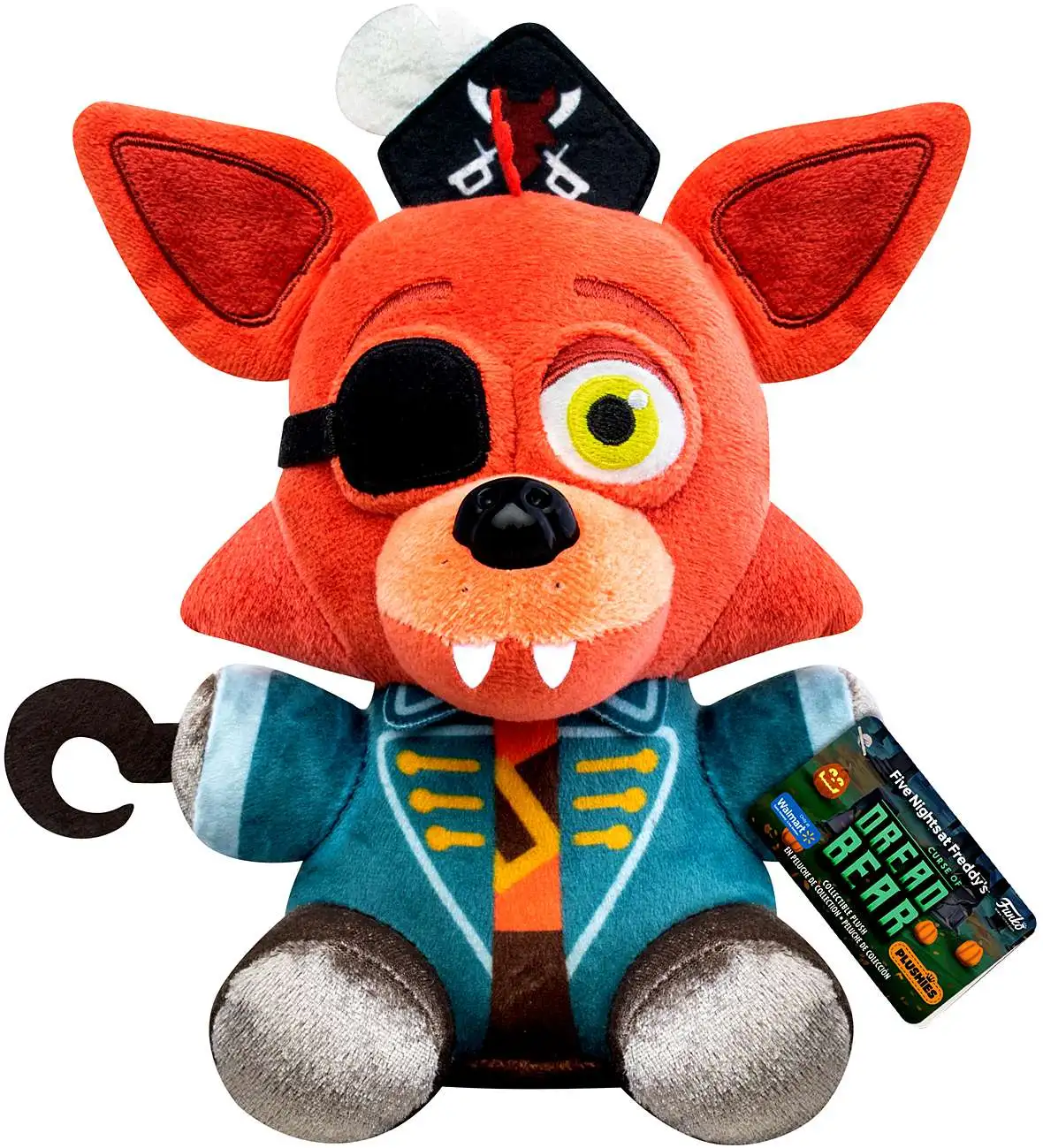 Funko Five Nights at Freddys Curse of Dreadbear Captain Foxy Exclusive 7  Plush - ToyWiz