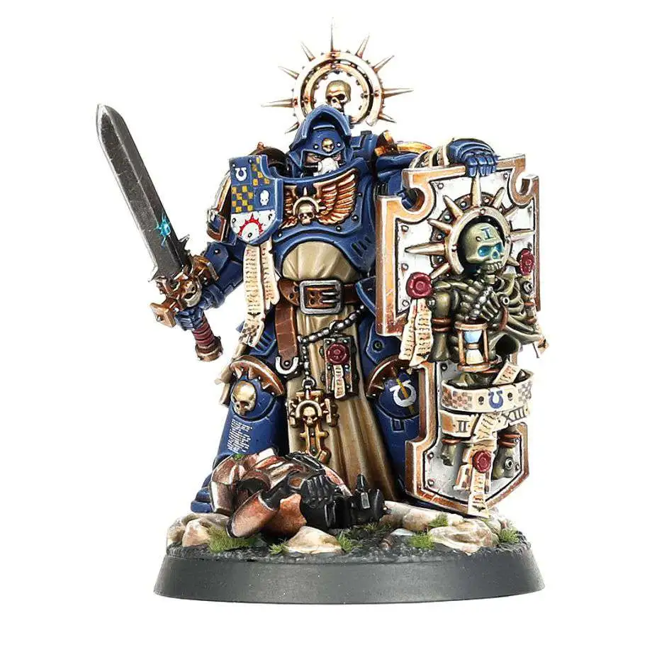 Warhammer 40,000 Space Marines Captain with Relic Shield
