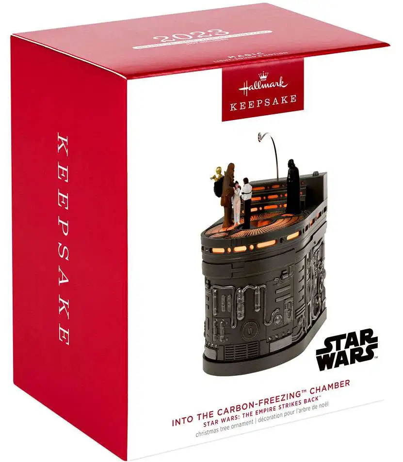 Star Wars The Empire Strikes Back Keepsake Into The Carbon-Freezing Chamber Storyteller Ornament [With Light, Sound & Motion] (Pre-Order ships June)