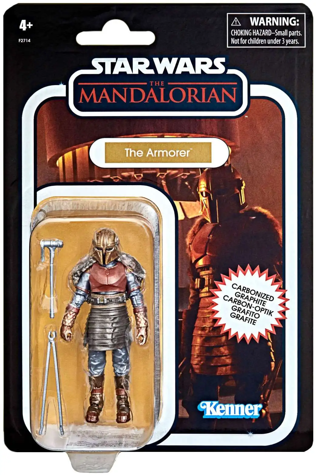 Hasbro star wars 3,75" the vintage collection the mandalorian the armorer 