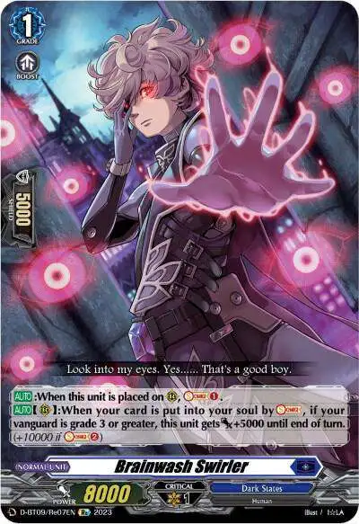 Cardfight Vanguard Dragontree Invasion Re Brainwash Swirler D-BT09/Re07EN