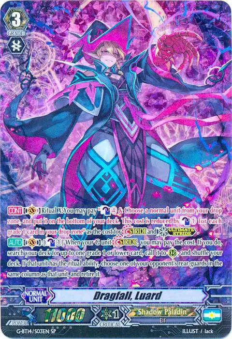 Cardfight Vanguard Divine Dragon Apocrypha Special Parallel Dragfall, Luard G-BT14/S03EN