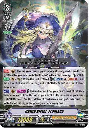 Cardfight Vanguard V Clan Collection Vol.5 RRR Battle Sister, Fromage D-VS05/011