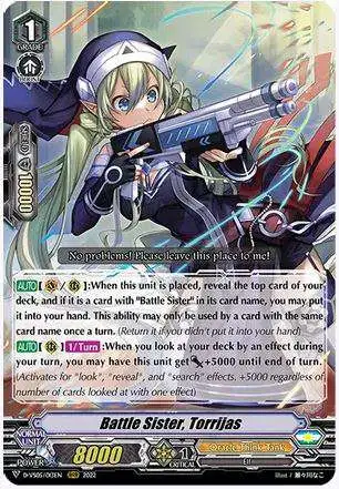 Cardfight Vanguard V Clan Collection Vol.5 RRR Battle Sister, Torrijas D-VS05/013