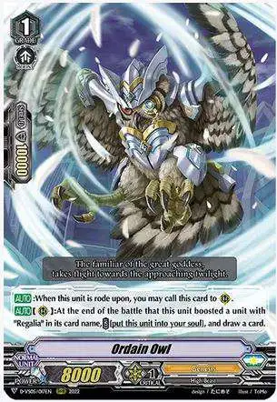 Cardfight Vanguard V Clan Collection Vol.5 RRR Rare Ordain Owl D-VS05/017