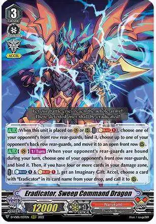Cardfight Vanguard V Clan Collection Vol.5 RRR Rare Eradicator, Sweep Command Dragon D-VS05/037