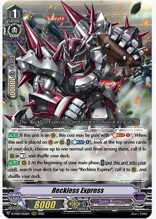Cardfight Vanguard V Clan Collection Vol.5 RRR Rare Reckless Express D-VS05/052