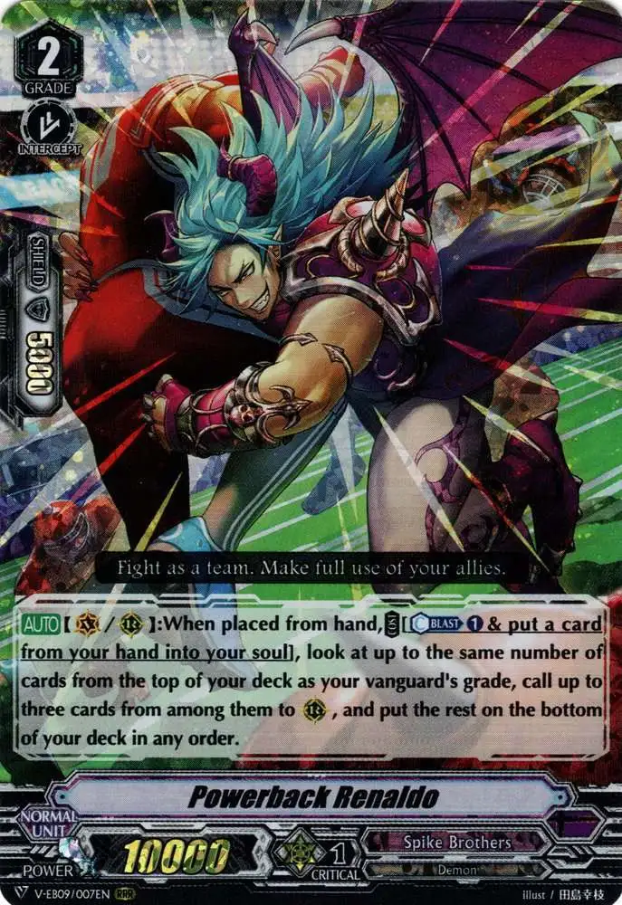 Cardfight Vanguard V Clan Collection Vol.5 RRR Rare Powerback Renaldo D-VS05/055