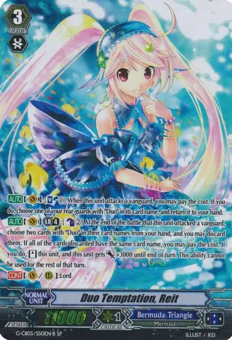 Cardfight Vanguard V Clan Collection Vol.5 RRR Rare Duo Temptation, Reit D-VS05/064